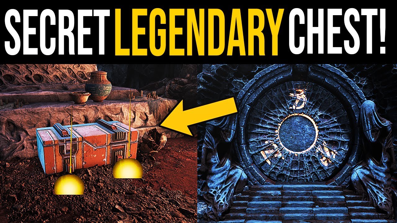 Outriders SECRET LEGENDARY CHEST LOCATION - How To Get Free Legendary Gear In Outriders