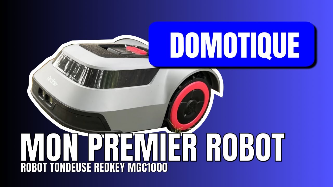 [DOMOTIQUE] 🔨Installation d'un ROBOT TONDEUSE à FIL périmétrique Redkey MGC1000