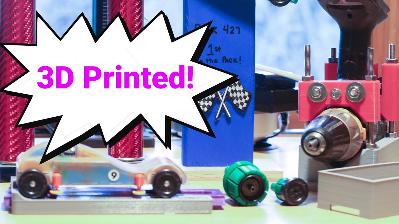 Winning Pinewood Derby with 3D Printing