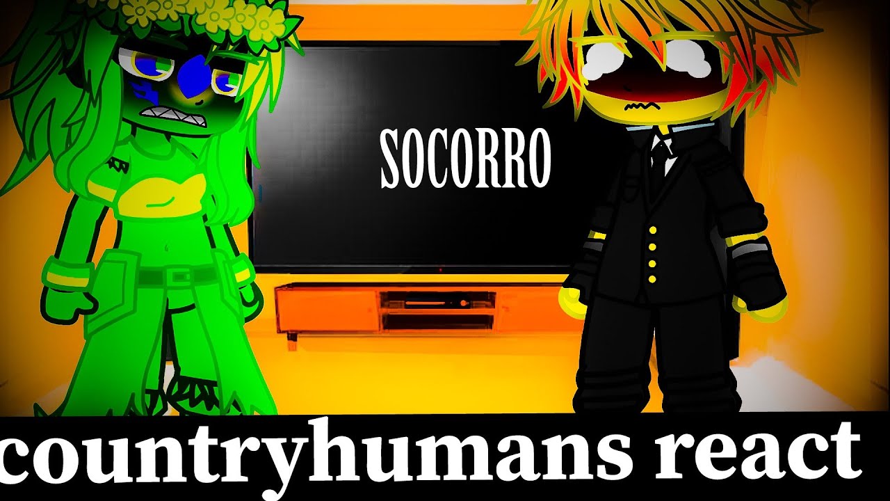 countryhumans reagindo a tiktoks de @oipedrodaher #coutryhumans
