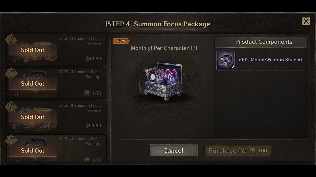 Night Crow- Sulit nga ba ang Summon Focus Package!!!!
