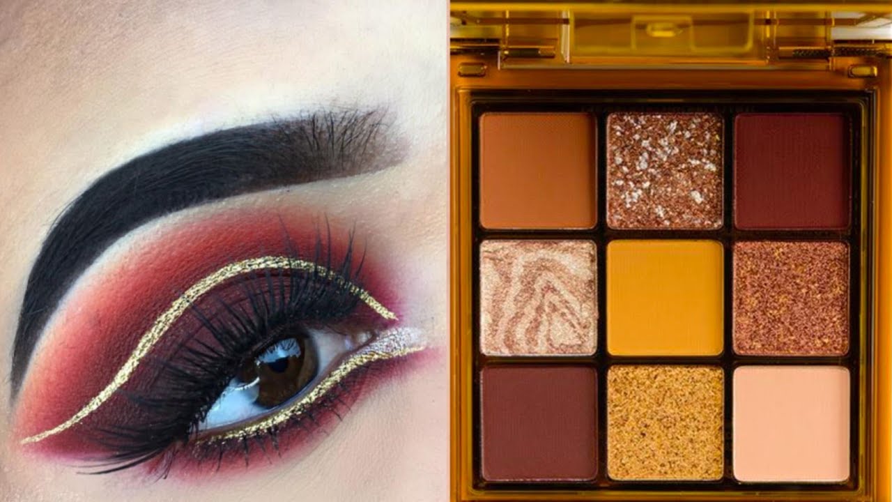 Natural soft glam eye makeup tutorial for brown eyes 