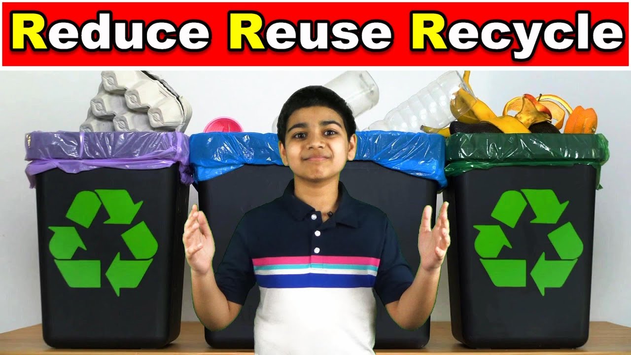 What are the Three R's ? | Reduce Reuse Recycle