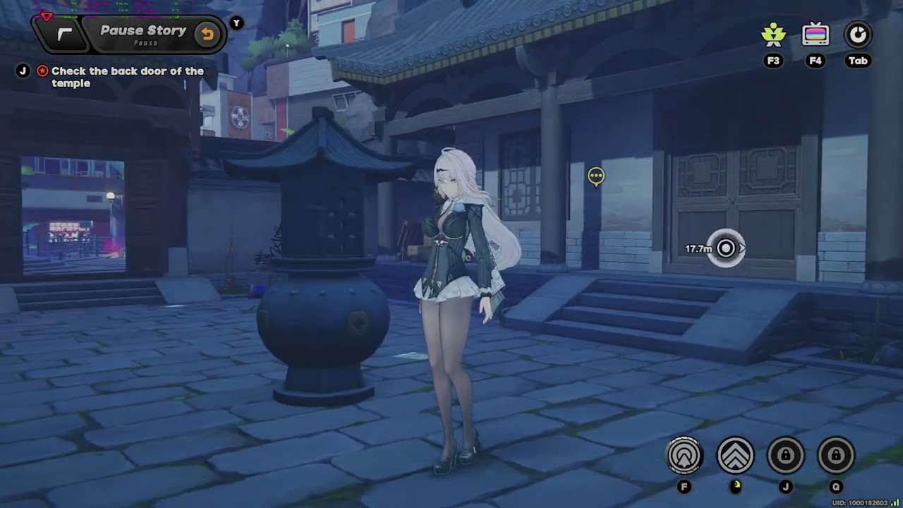 Yixuan Walking Demo in New Outfit