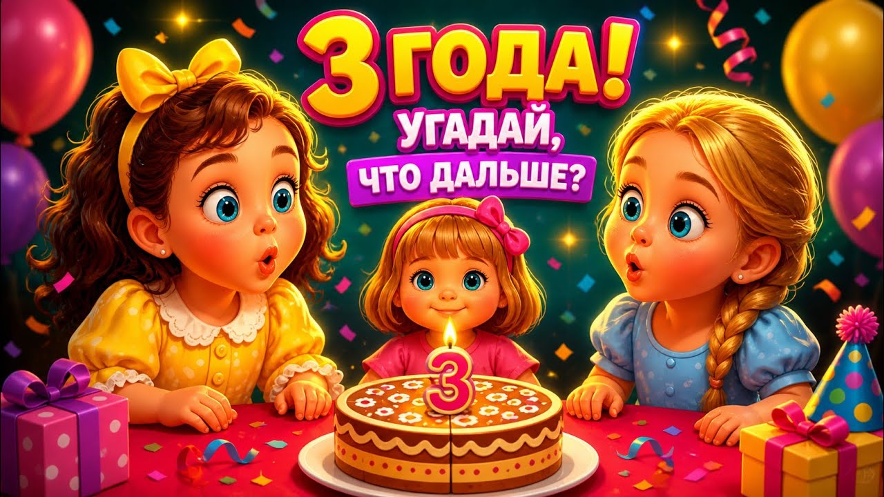 🎂 Кукле 3 года! Угадай, что случилось дальше?