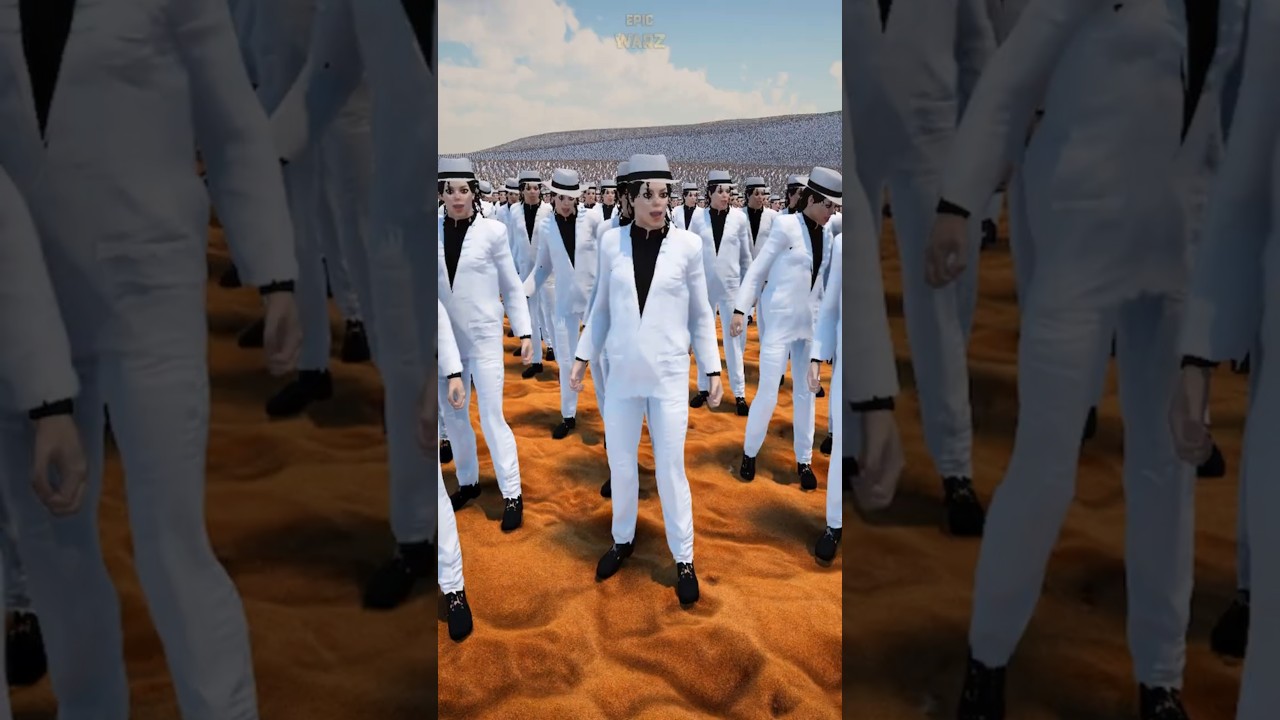 Can 3,000,000 Michael Jackson defeat The U.S Army ? 😱