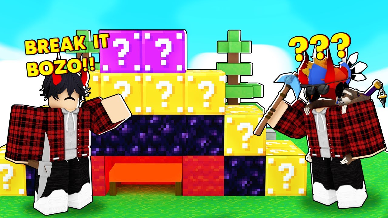 Streamer Wanted Me To DESTROY His UNBREAKABLE Bed DEFENSE... (ROBLOX BEDWARS)