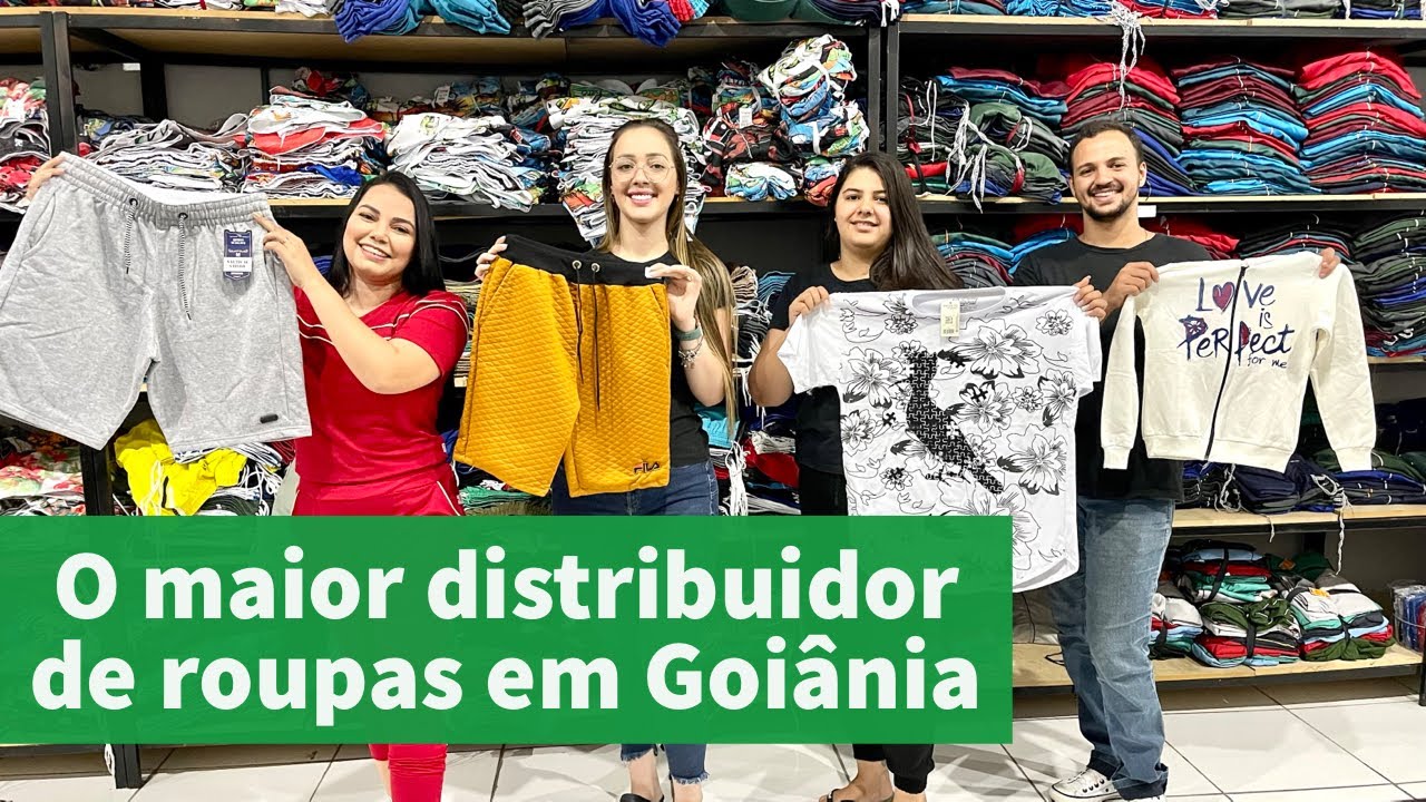 O MAIOR DISTRIBUIDOR DE ROUPAS EM GOIÂNIA | a partir de R$ 6,00