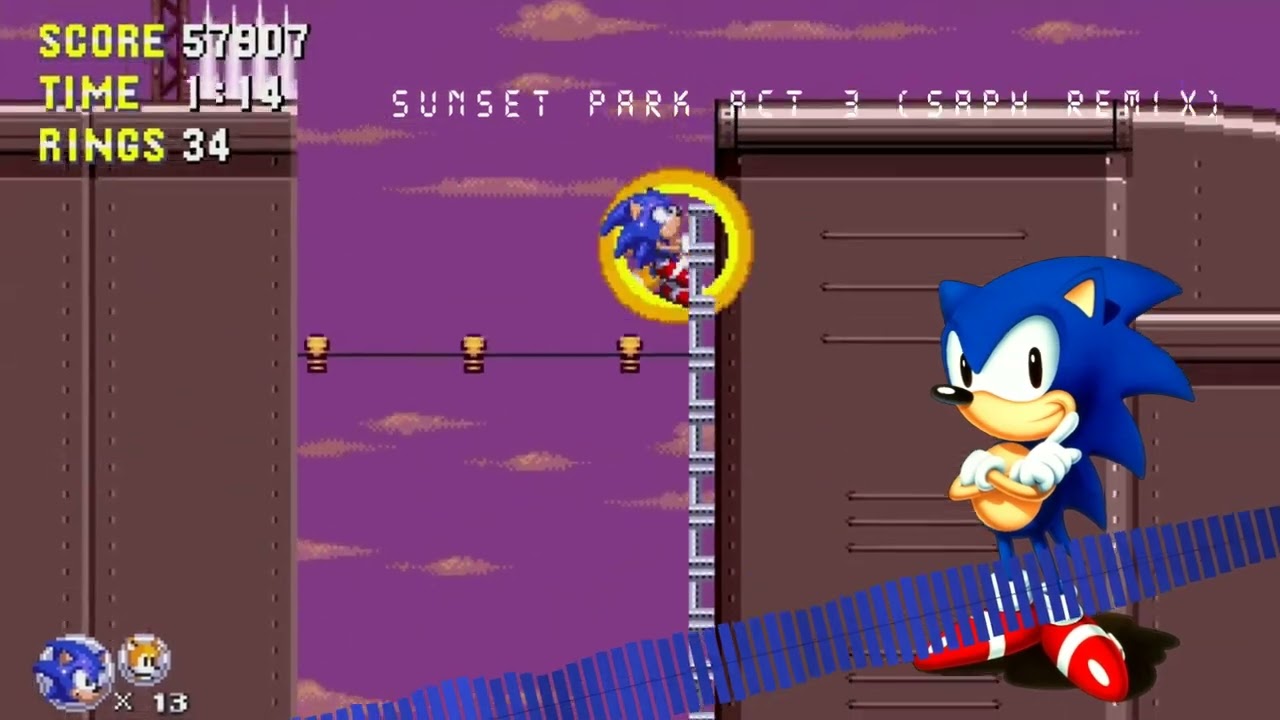 Sonic Triple Trouble - Sunset Park Act 3 (Saph Remix) [V2]