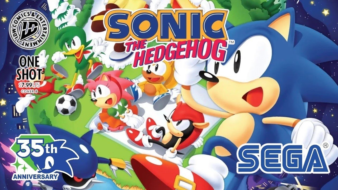 IDW Sonic 35th Anniversary One-Shot Special 
