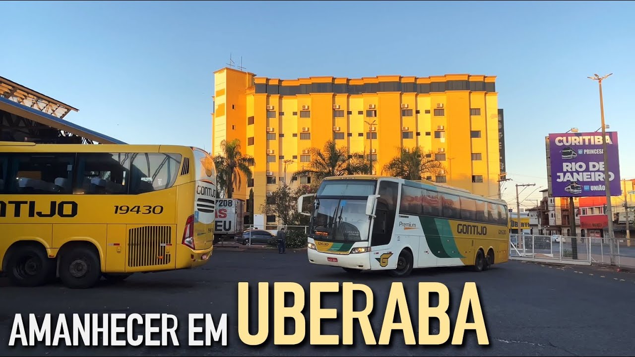AMANHECER NA RODOVIÁRIA DE UBERABA
