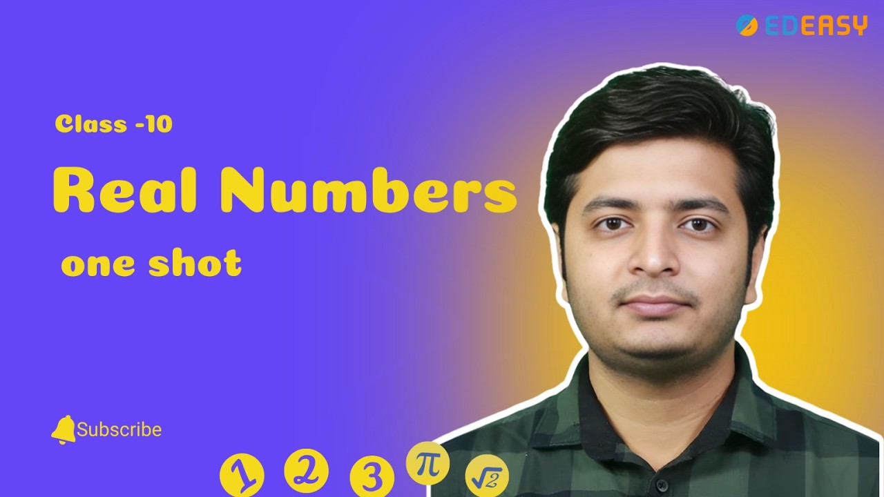 ONE SHOT CBSE 10 MATHS REAL NUMBERS