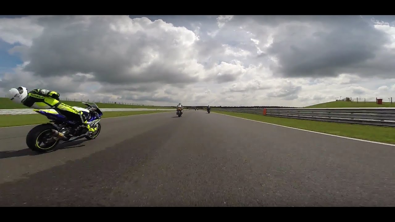 140MPH Horror: Biker Knocked Unconscious by Flying Debris at Snetterton Track