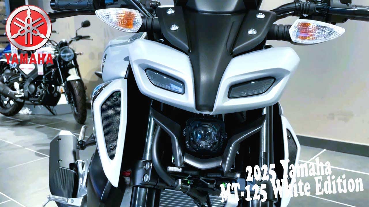 Yamaha MT-125 White Edition 2025 года