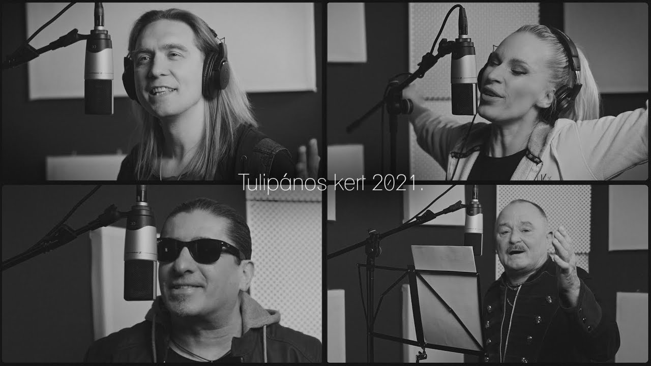 Pásztor Anna, Boros Csaba, Nagy Feró, Z. Kiss Zalán: Tulipános kert 2021. (Autizmus világnapjára)