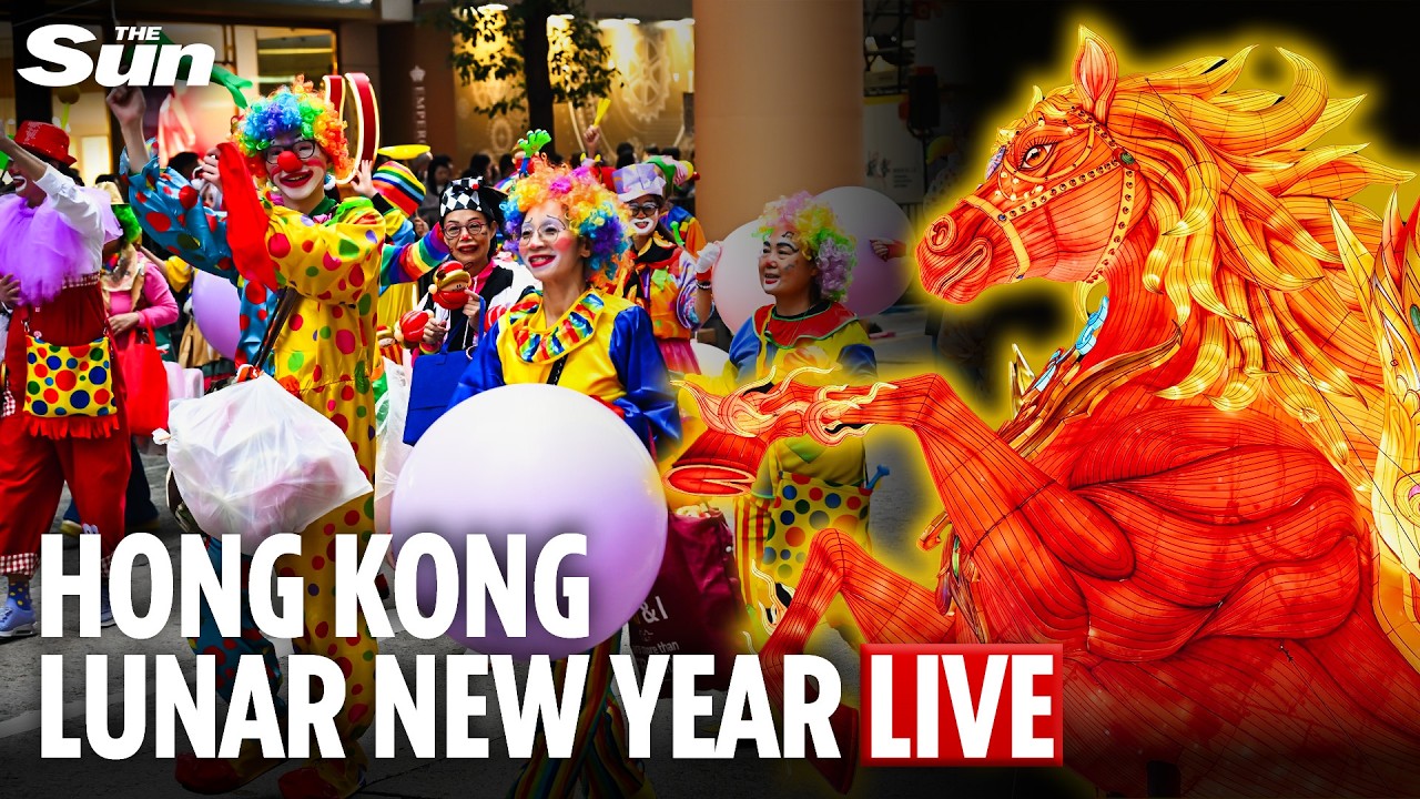 LIVE: Lunar New Year fireworks extravaganza lights up Hong Kong