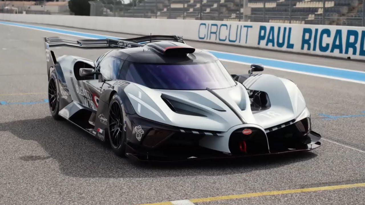 BUGATTI Bolide am Limit: Motorsport-Ikonen auf dem Circuit Paul Ricard!