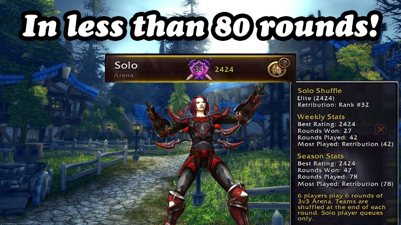 2400 in 78 rounds! | Rank 1 Retribution Paladin PvP | WoW DF S3 (10.2)