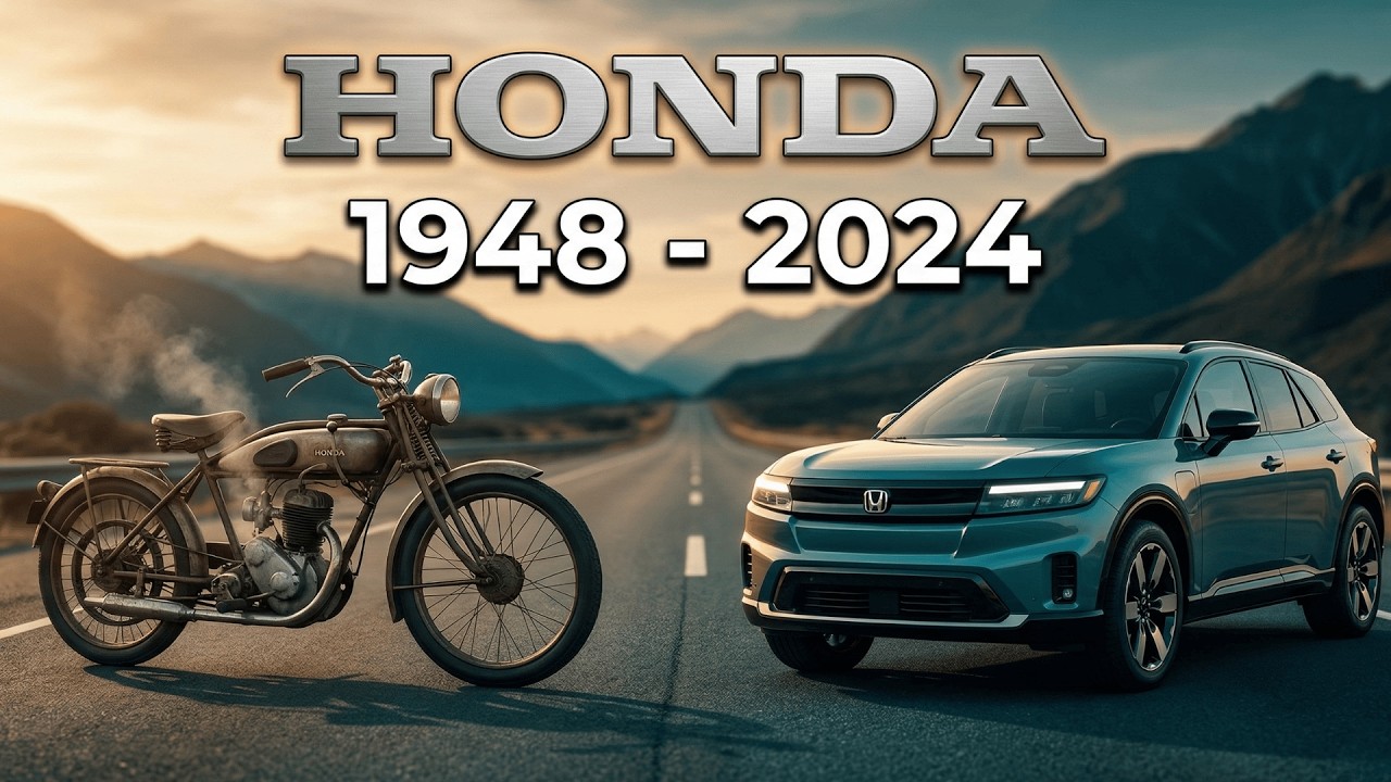 Evolution of Honda Cars (1948 - 2026) | Old vs New