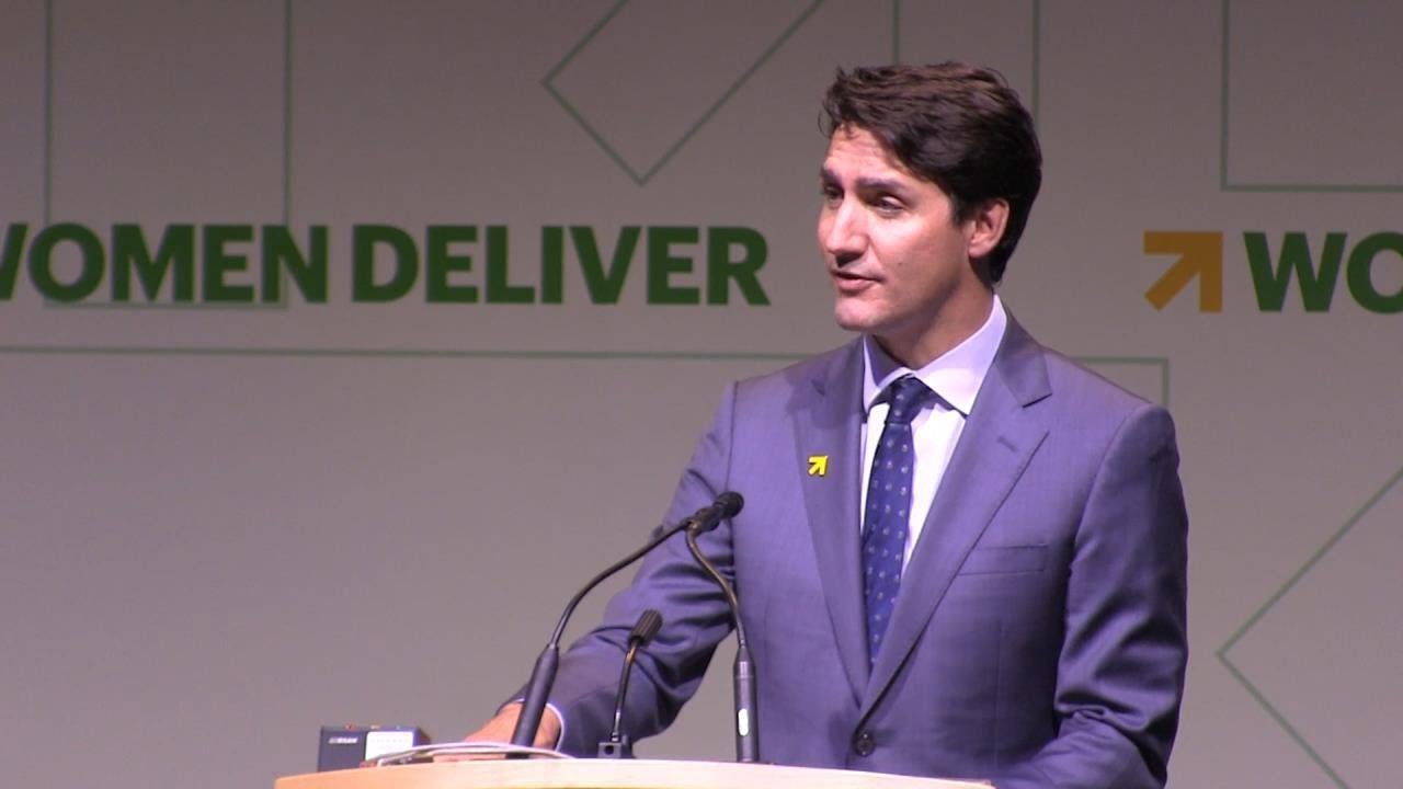 Trudeau says gender equality is under attack