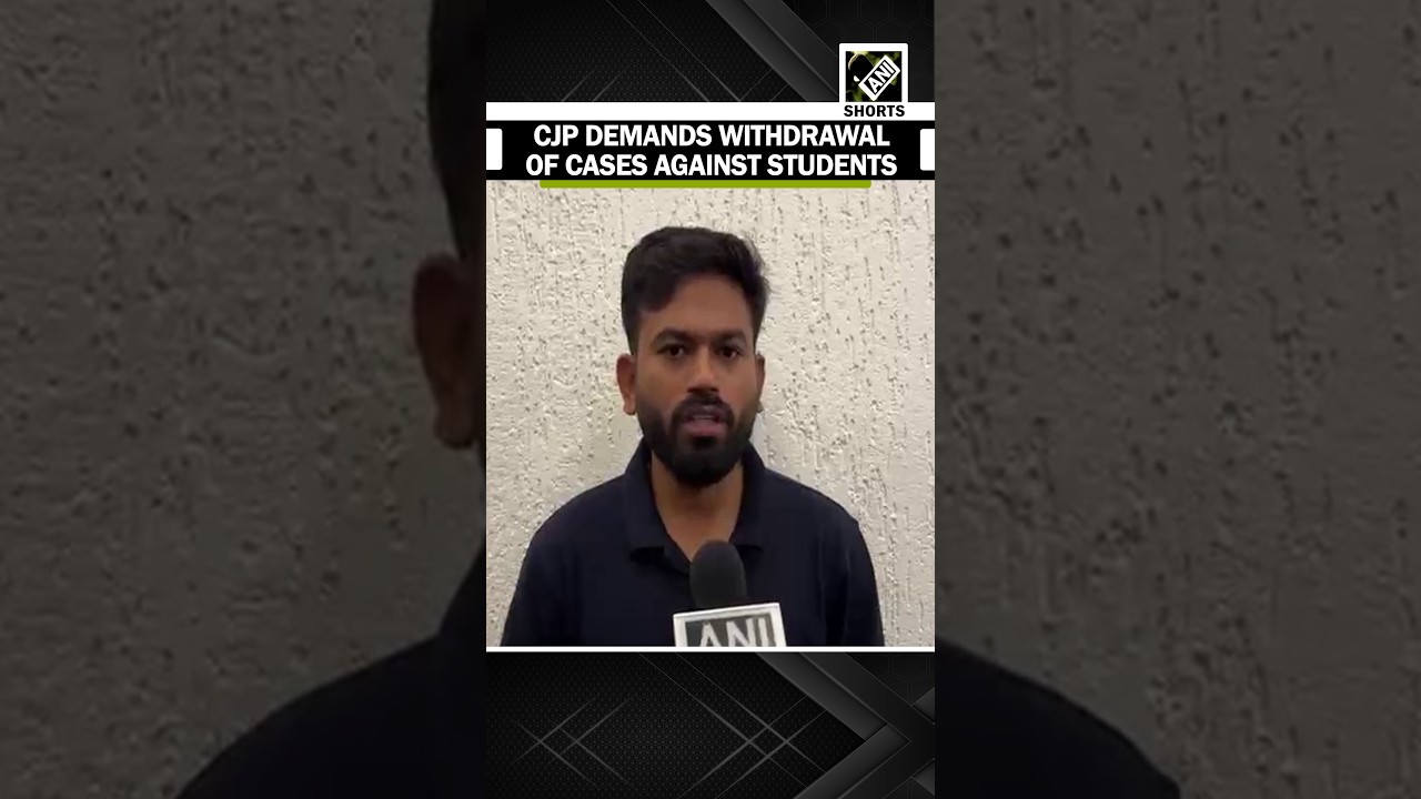 Abhijeet Dipke demands withdrawal of cases against students who participated in July 20 protest