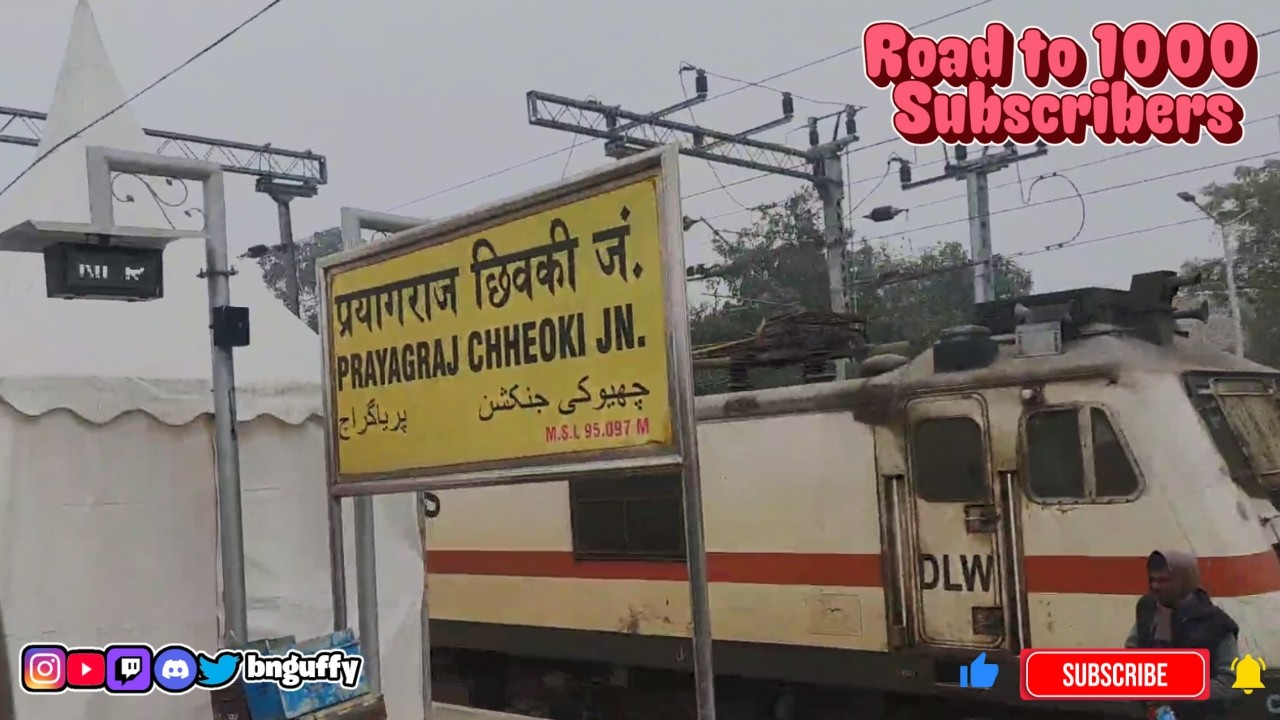 🚆 Prayagraj Cheoki IRL | Journey Back Home Live!