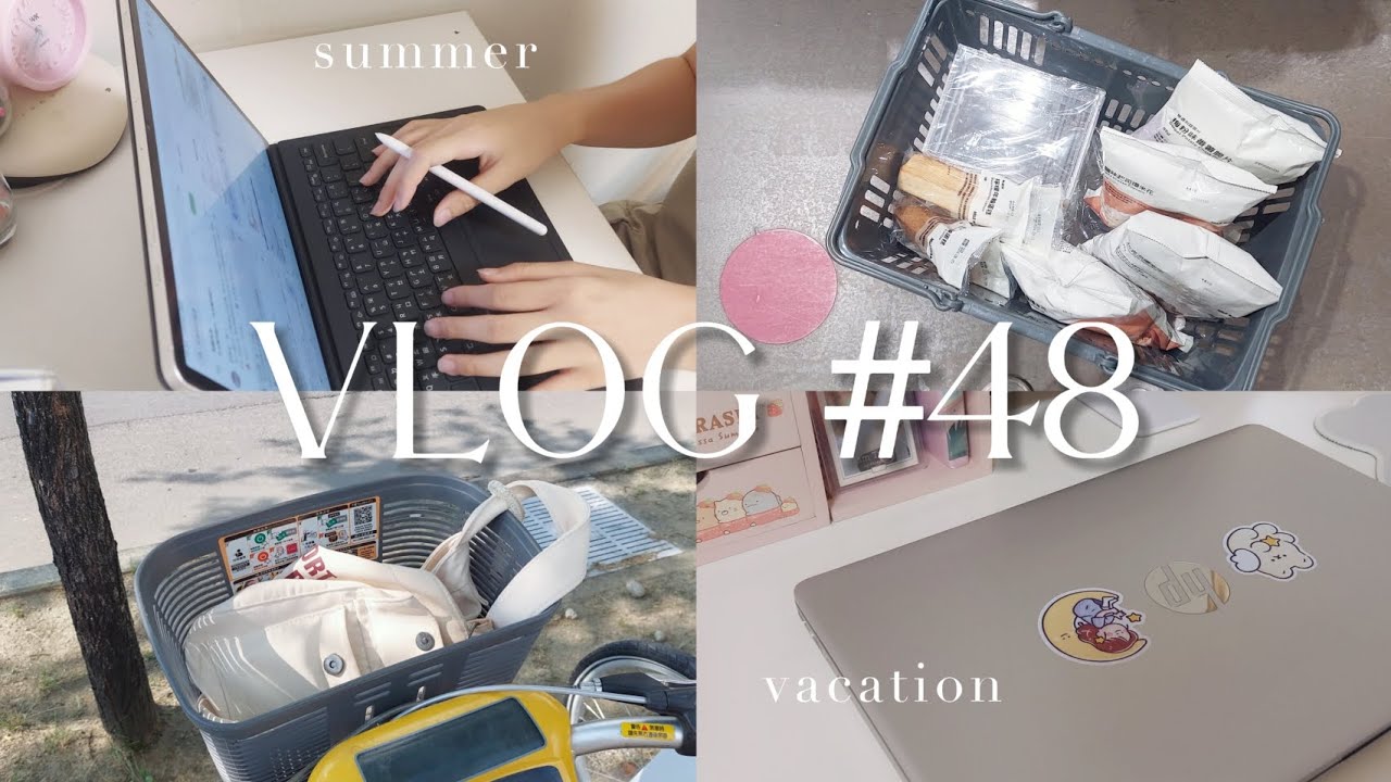 𝙑𝙡𝙤𝙜 #48 準大學生暑假生活｜填大學志願｜改造書桌配置｜俞真