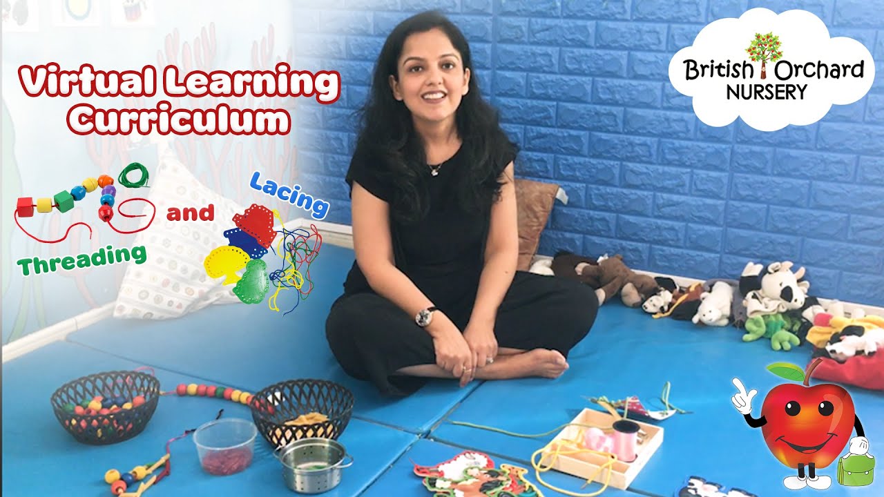 Threading and Lacing: British Orchard Nursery Virtual Learning Curriculum