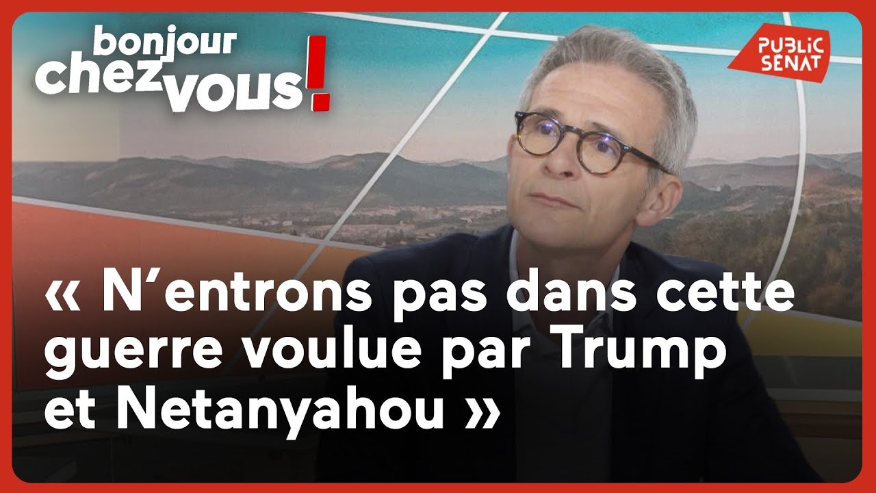 Stéphane Troussel : « N’entrons pas dans cette guerre voulue par Trump et Netanyahou »