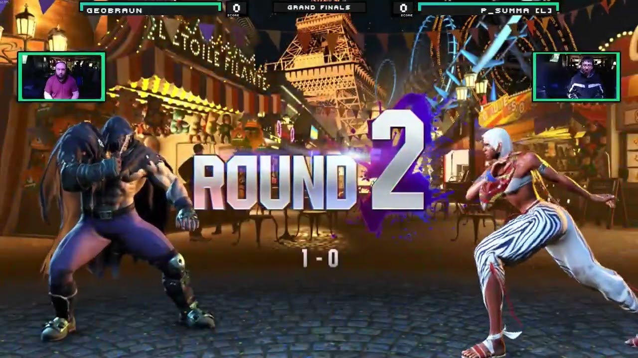 Frequency #10 - Geobraun (M.Bison) vs P_Summa (Elena/AKI) Winners + Grand Finals - SF6