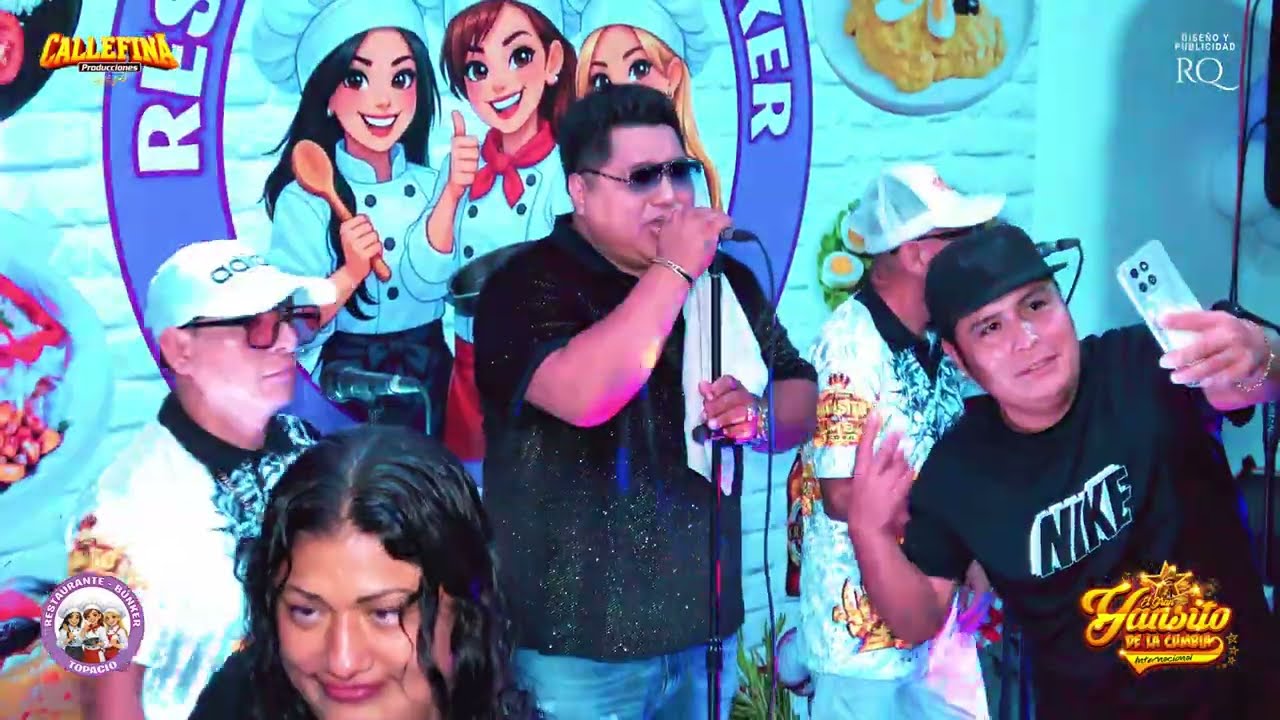 TE HE VISTO LLORAR - EL GRAN YANSITO DE LA CUMBIA - GRAN INAUGURACIÓN DEL BUNKER TOPACIO - CALLEFINA