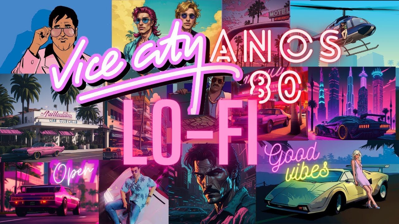 Vice City Vibes  Anos 80s Lo-Fi Remix