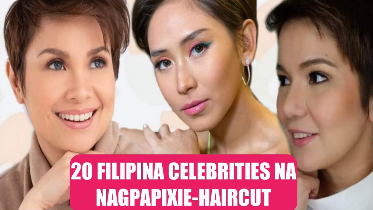TOP 20 FILIPINA CELEBRITIES NA NAGPAPIXIE-HAIRCUT I MAS LALO PA SILANG GUMANDA!