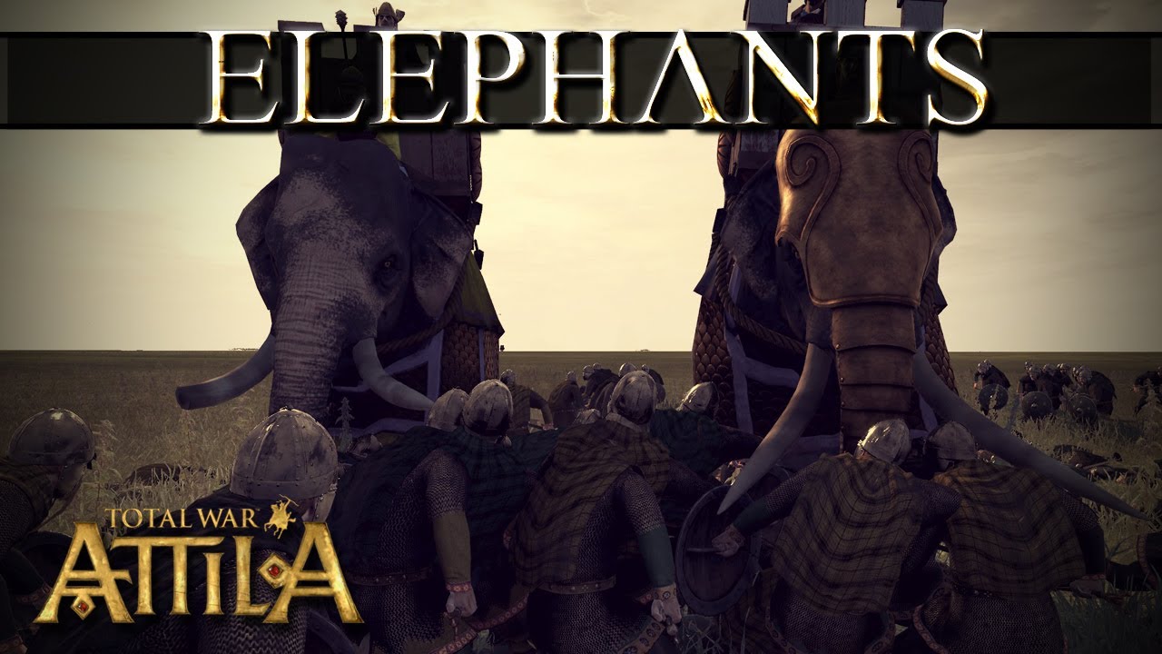 Poison vs Elephants - Total War Attila Mechanics