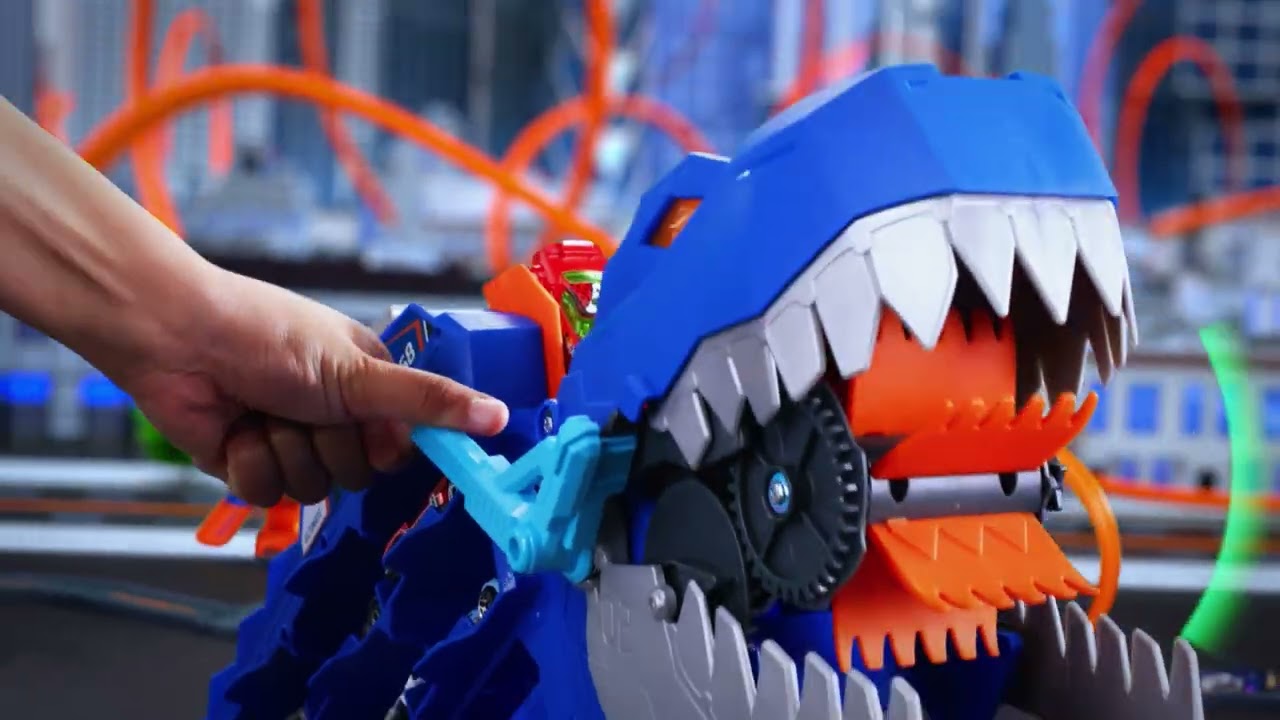 Hot Wheels City T-Rex Mega Transporter | AD