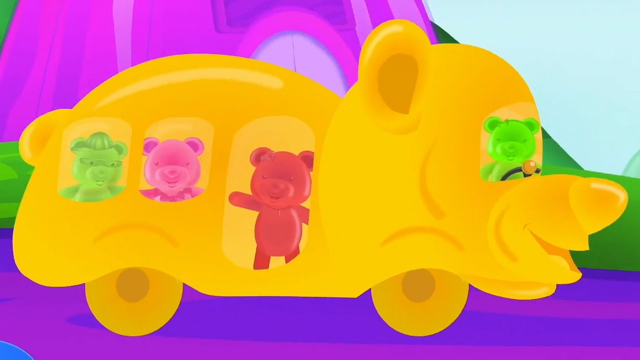 Wheels On The Bus, Kids Song And Nursery Rhyme For Children