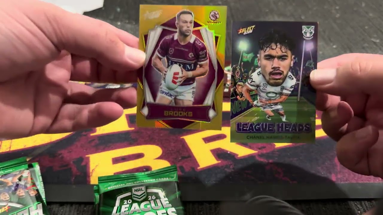 2026 select NRL league heroes, opening my first 10 packs for the year