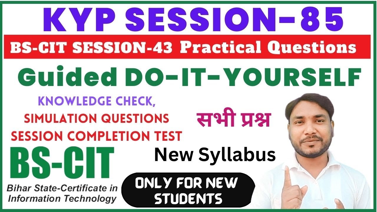 Guided Do It Yourself Session 85 | Do It Yourself Session 85 | Guided Do It Yourself 85 [HINDI]