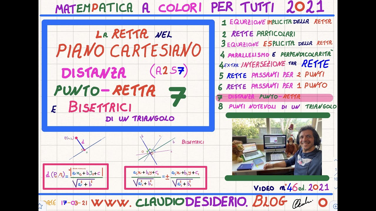 Distanza Punto-Retta e bisettrici di un triangolo (A2S7) ed.2021