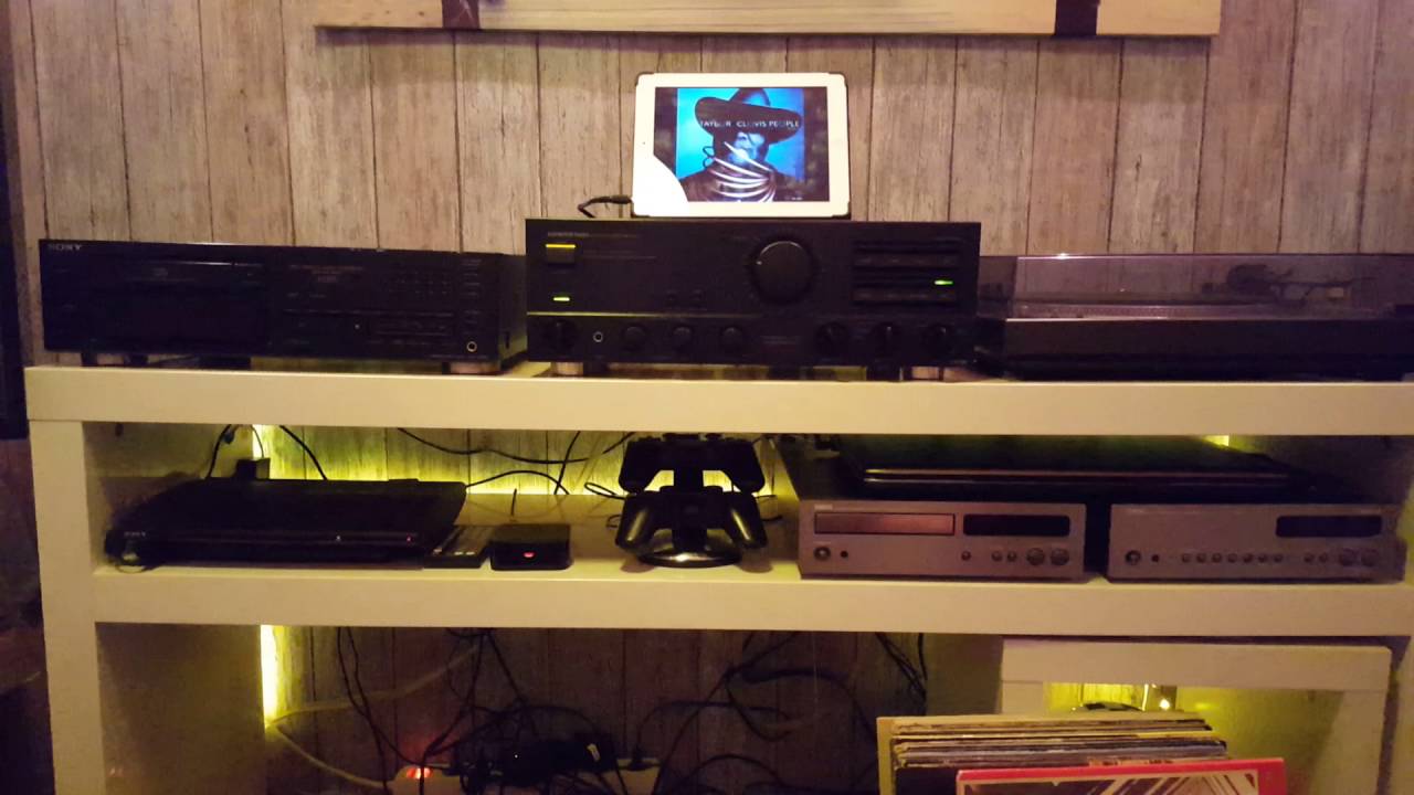 B&w dm310 / onkyo a8700 / sony cdp-x33ES / technics sl-1710
