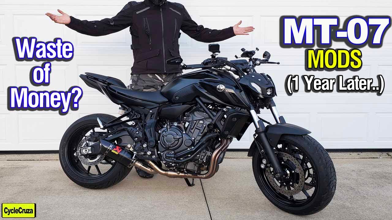 Обзор Yamaha MT-07 спустя год (Моды &mdash; пустая трата денег?)