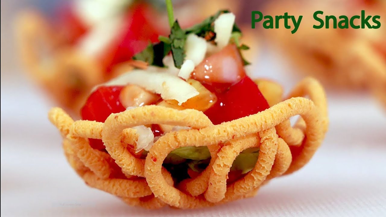 बेसन का एकदम Tasty नास्ता Easy Party Food Snacks Idea Manisha Bharani Recipes