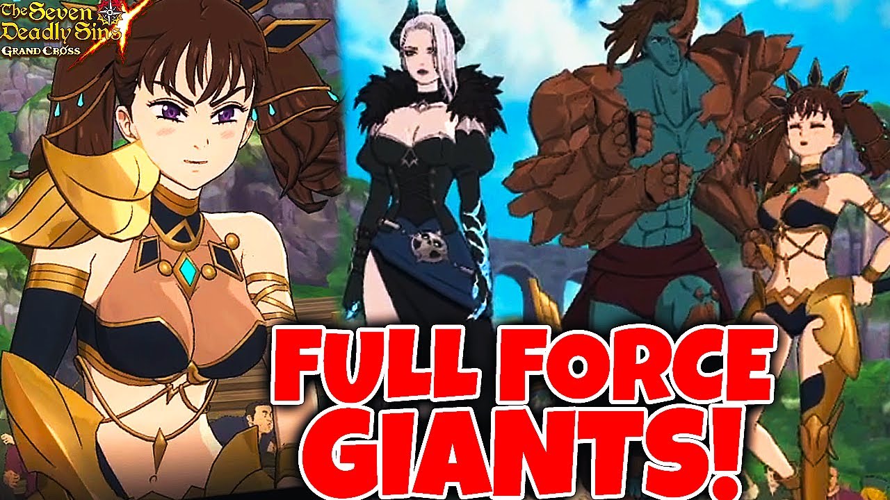 THE UPDATED GIANT TEAM!! WE'VE GOT MAJOR BUFFS! | Seven Deadly Sins: Grand Cross