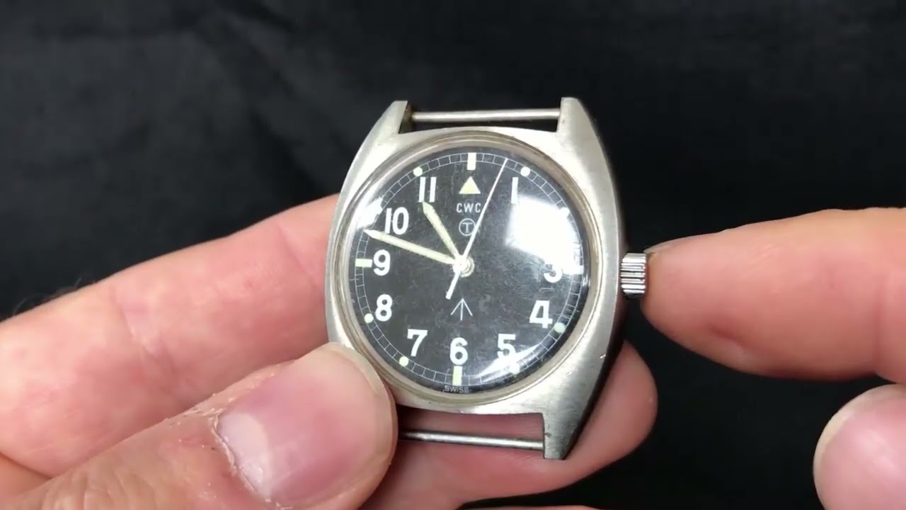 CWC/Hamilton W10 movement removal