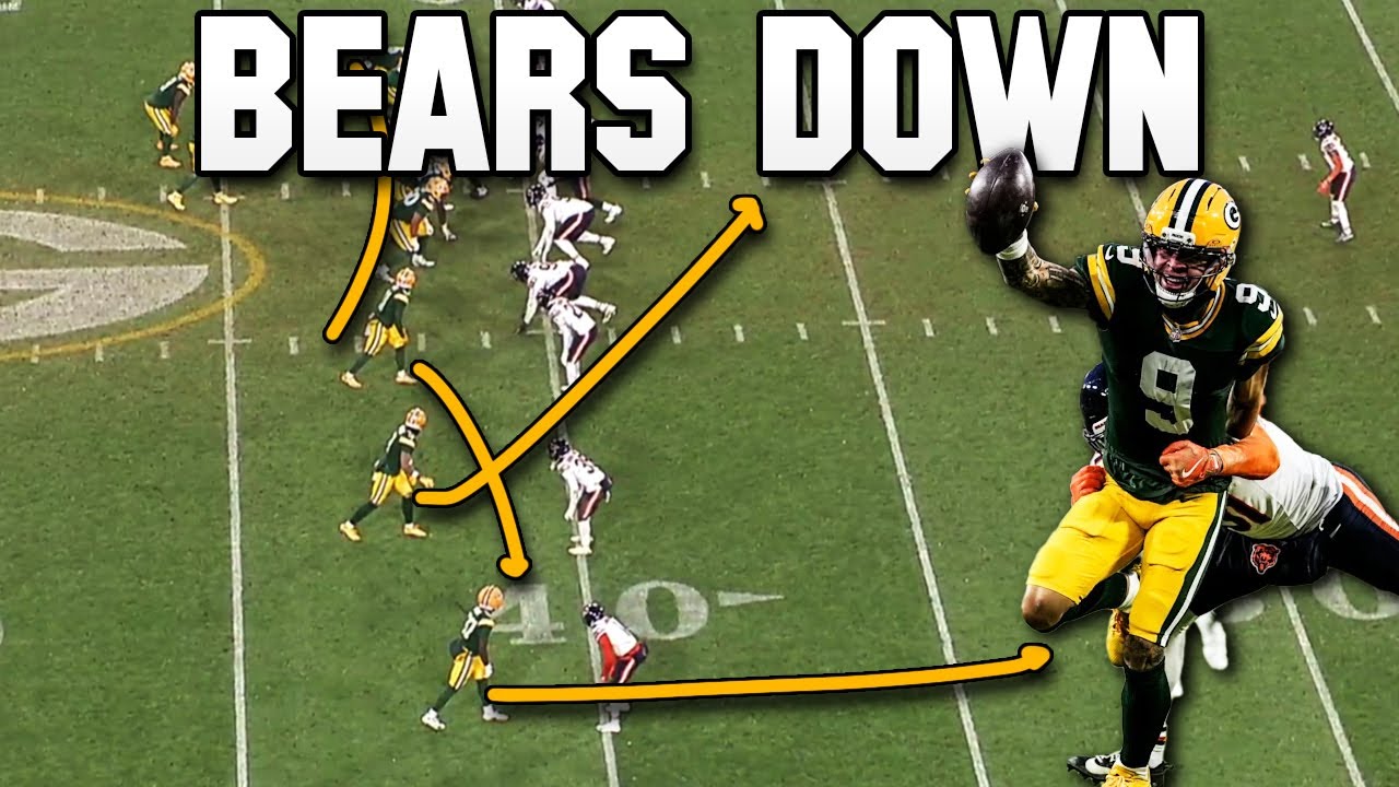 Green Bay Offense Stays HOT vs Bears | All-22 Breakdown
