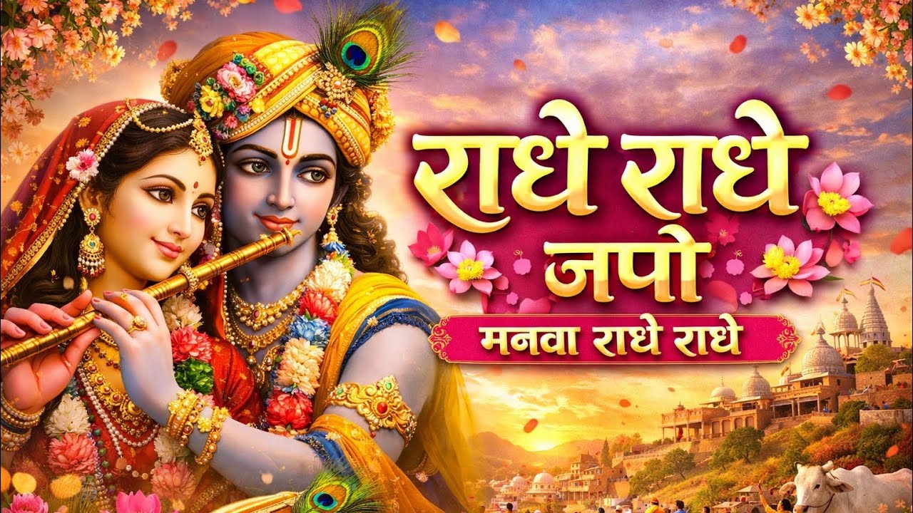 🌸 राधे राधे जपो मनवा | श्री राधा कृष्ण भजन | भक्ति गीत 2026 #vairalvideo #vairalbhajan #radheradhe 🙏