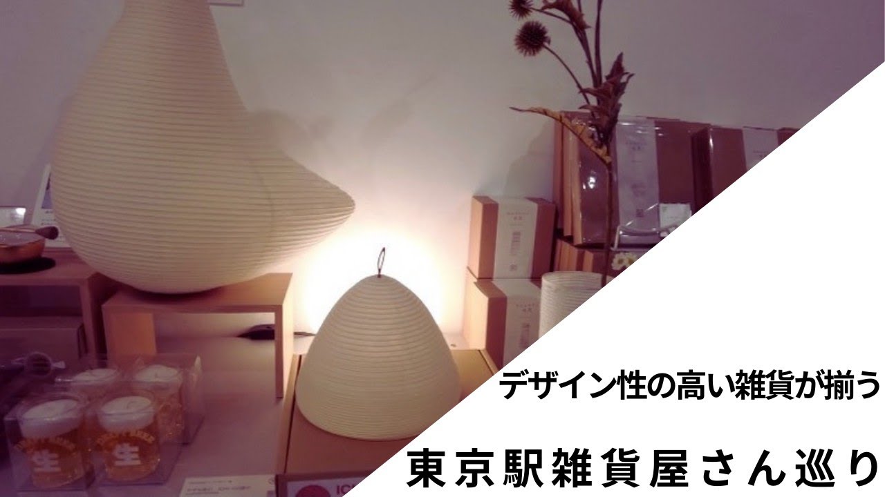 【東京vlog】KITTEのおすすめ雑貨屋さん２選！グッドデザインのお店が優れもの揃い　Must visit place in Tokyo station !