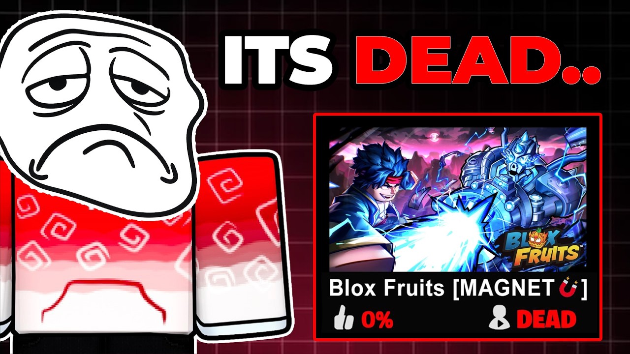 Blox Fruits МЕРТВА..