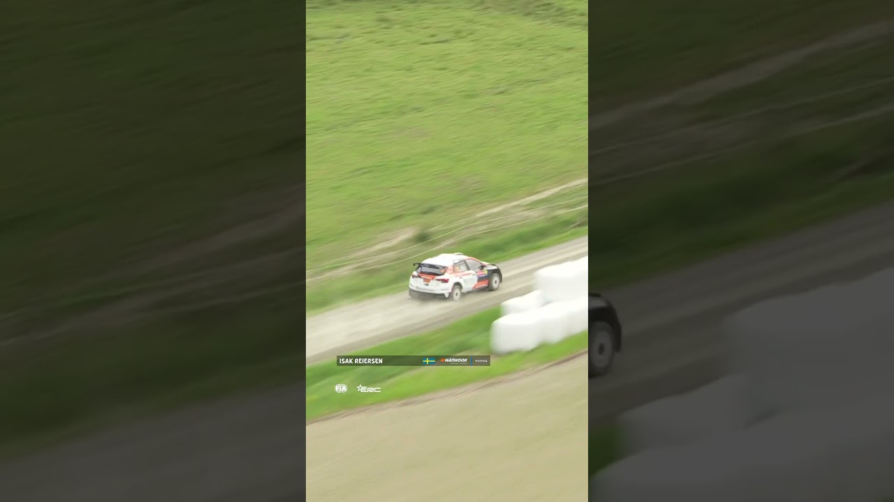 The beauty of rallying from the sky 🚁