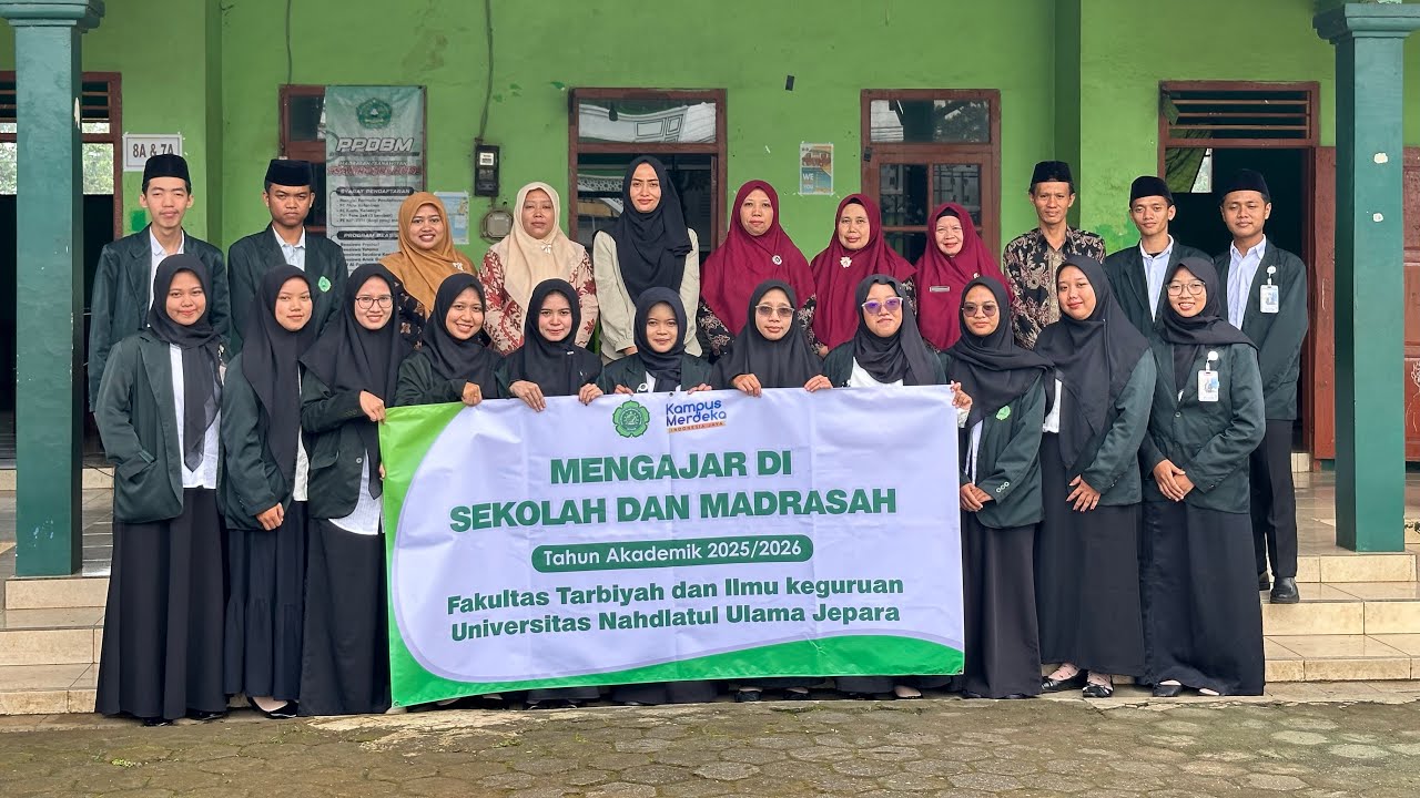 VIDEO DOKUMENTER MDSM MAHASISWA UNISNU JEPARA di MTs Tsamrotul Huda Kecapi 2026
